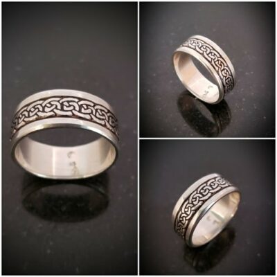 Devon Sterling Silver Ring by Bruce Tapley - BTTC27