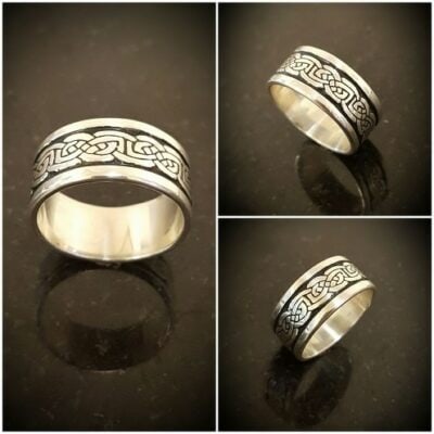 Yorkshire Sterling Silver Ring by Bruce Tapley - BTTC31