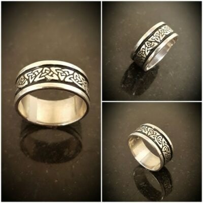 Stonehenge Sterling Silver Ring by Bruce Tapley - BTTC35