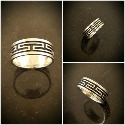 Key West Sterling Silver Ring by Bruce Tapley - BTTC4