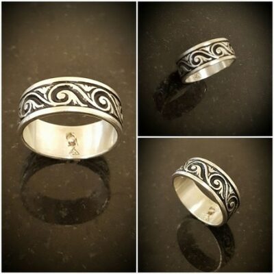 Paia Sterling Silver Ring by Bruce Tapley - BTTC5