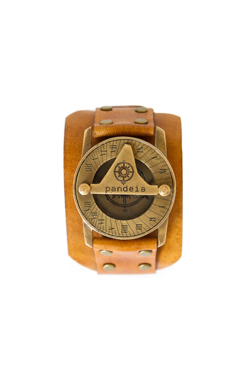 Honeycomb compass sundial watch