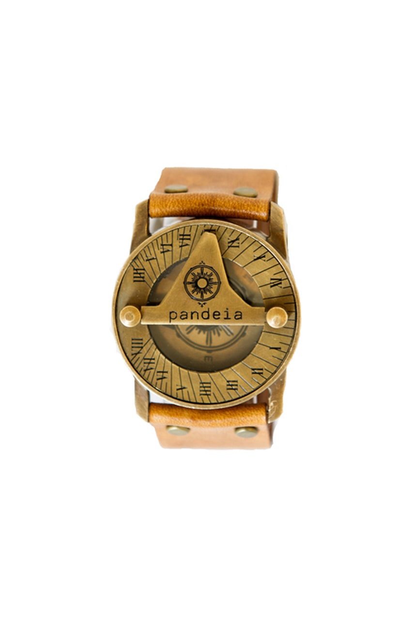 Honeycomb compass sundial watch