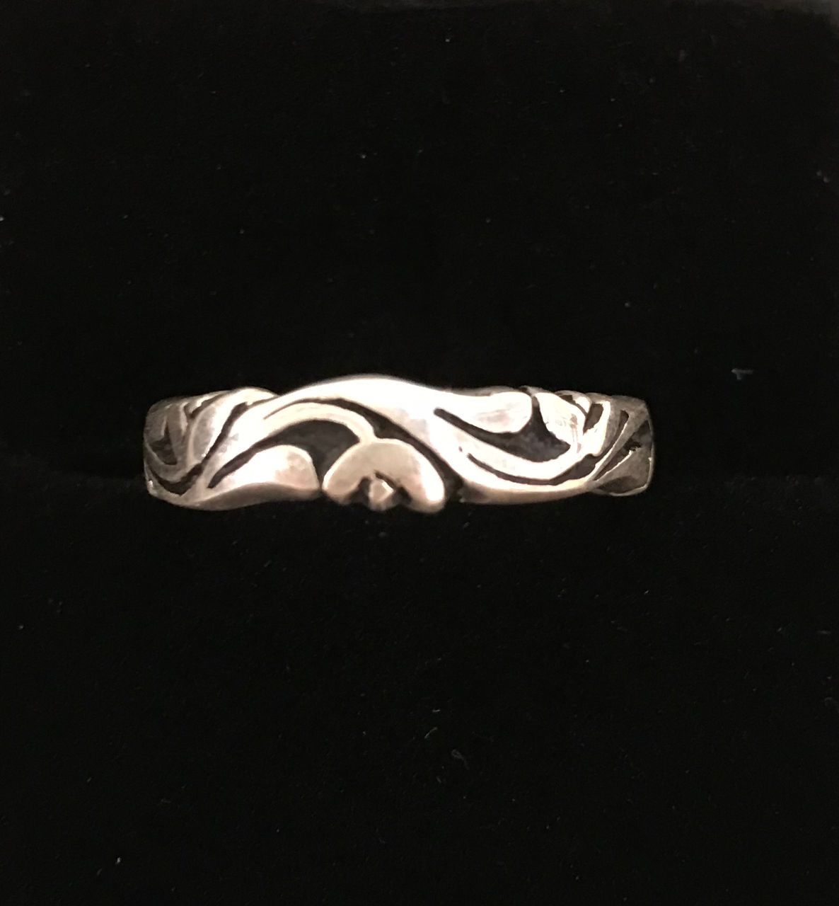 Holland Springs Sterling Silver Ring by Bruce Tapley - BTNB95