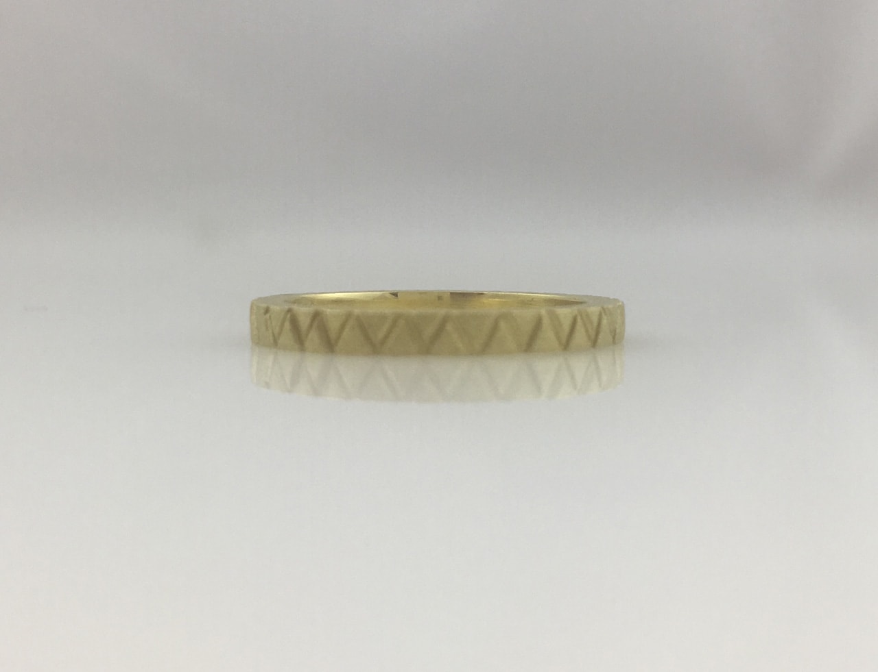 18K Gold Stacker Ring