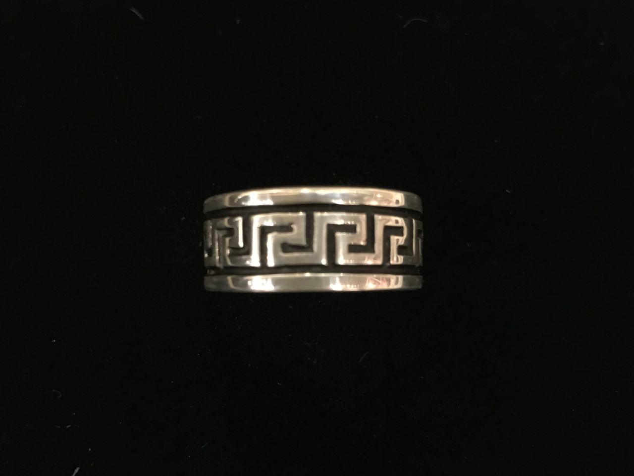 Santorini Sterling Silver Ring by Bruce Tapley - BTTC8