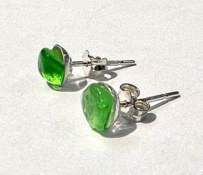 Maui Sea Glass Post Earrings by Guillian Malone - EXAMPLE