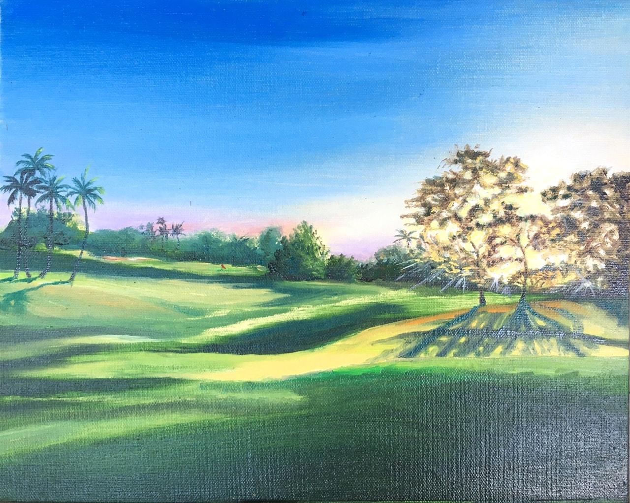 "9th Hole on the Blue - Wailea" by Diane Snoey Appler