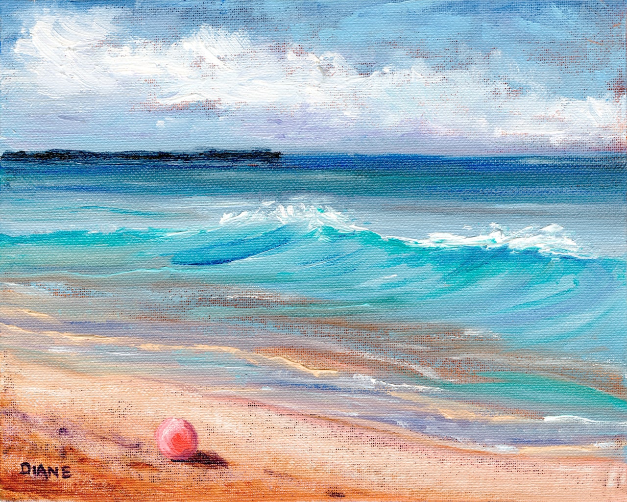 "Makena Beach Tranquility" by Diane Snoey Appler