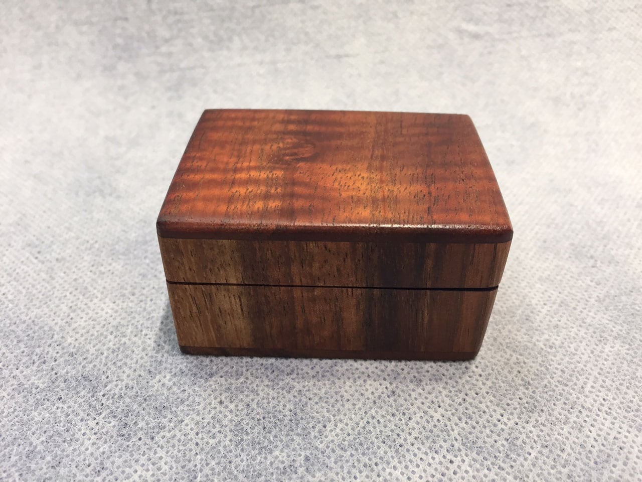 Hinged Koa Box