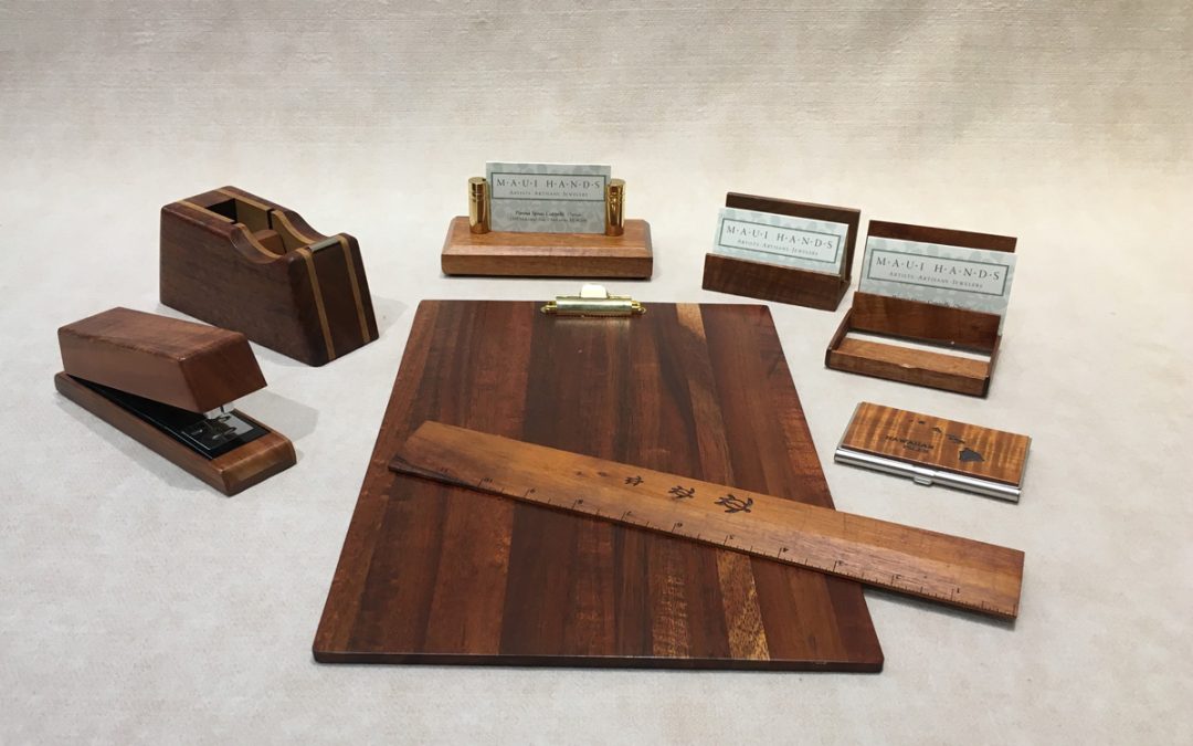 Koa Office & Desk Accessories