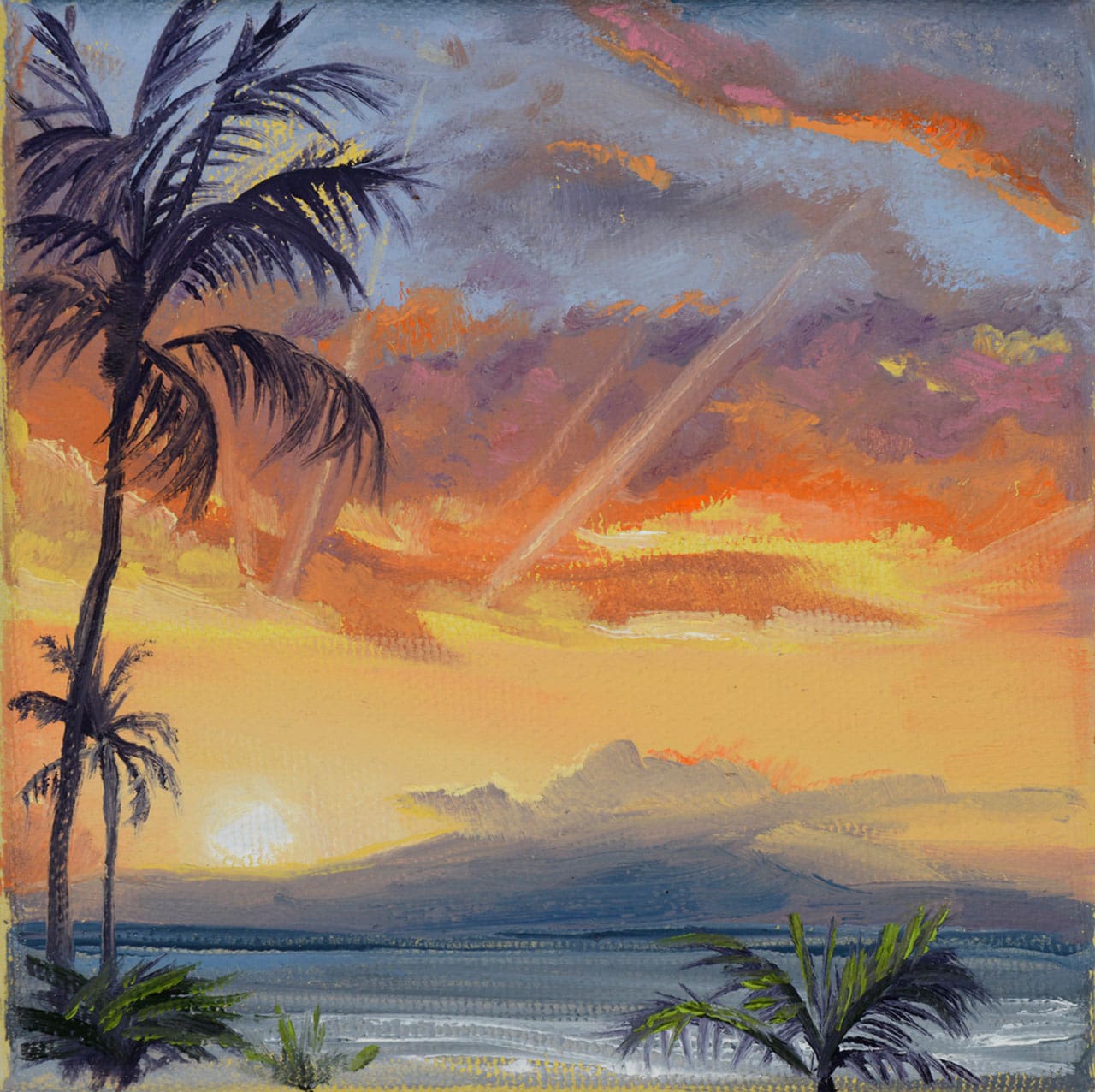 "Sunset from the Four Seasons" by Diane Snoey Appler