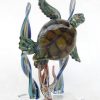 Handblown Glass Honu Sculpture by Chris Upp - Large Example