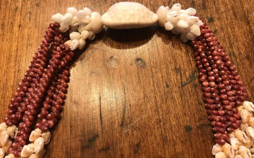 Multi Strand Kipona Cowrie Clasp