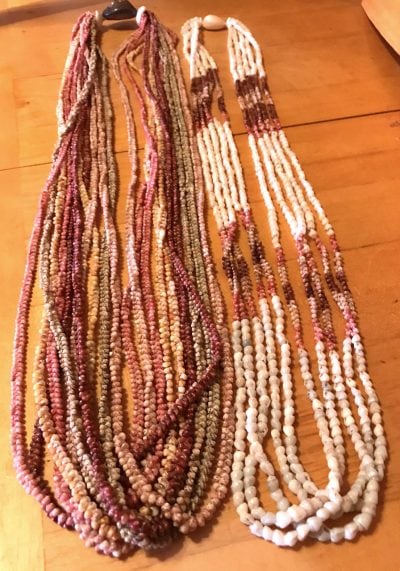 10 Strand Mauna Loa and 5 Strand Kipona Leis