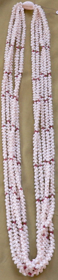 5 Strand Heleconia Lei (Roselani)