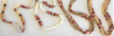 Two Kipona and Two 2 Strand Mauna Loa Lei