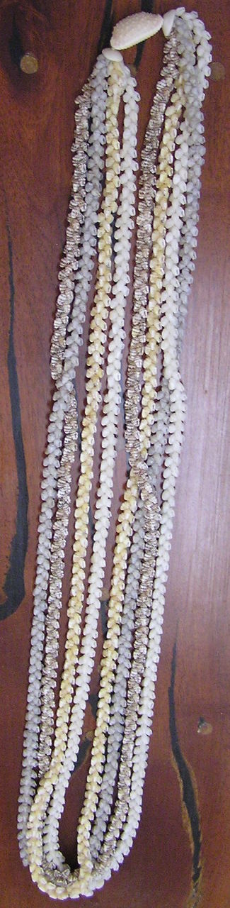 Museum Quality 4 Strand Pikake Momi Lei