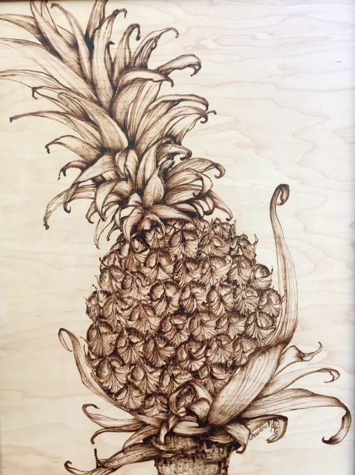 Sepia Pineapple