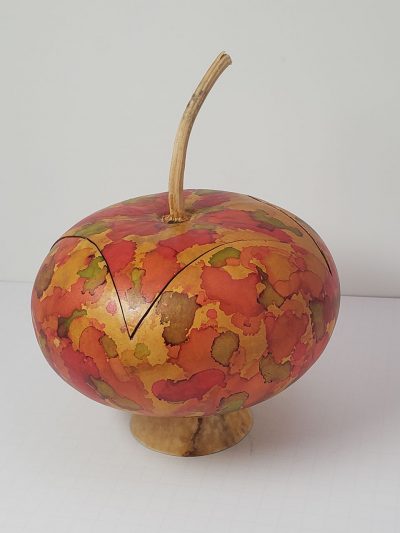 Autumn Inks Gourd by Jaz Staley