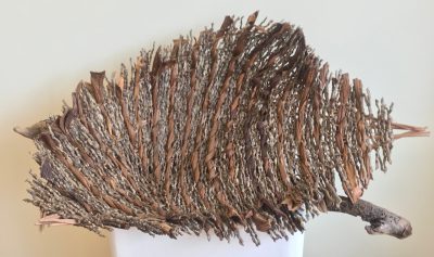 "Evolving" Basketry Sculpture by Dee Chapon - 1