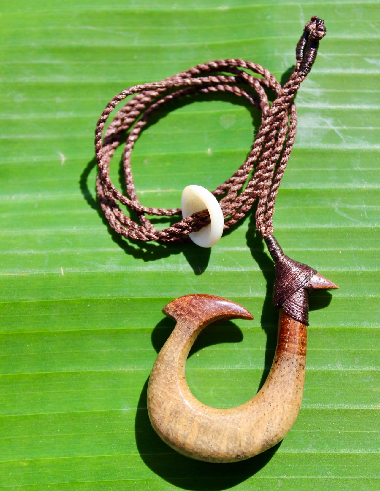 Fish Hook Necklace - Maui Hands