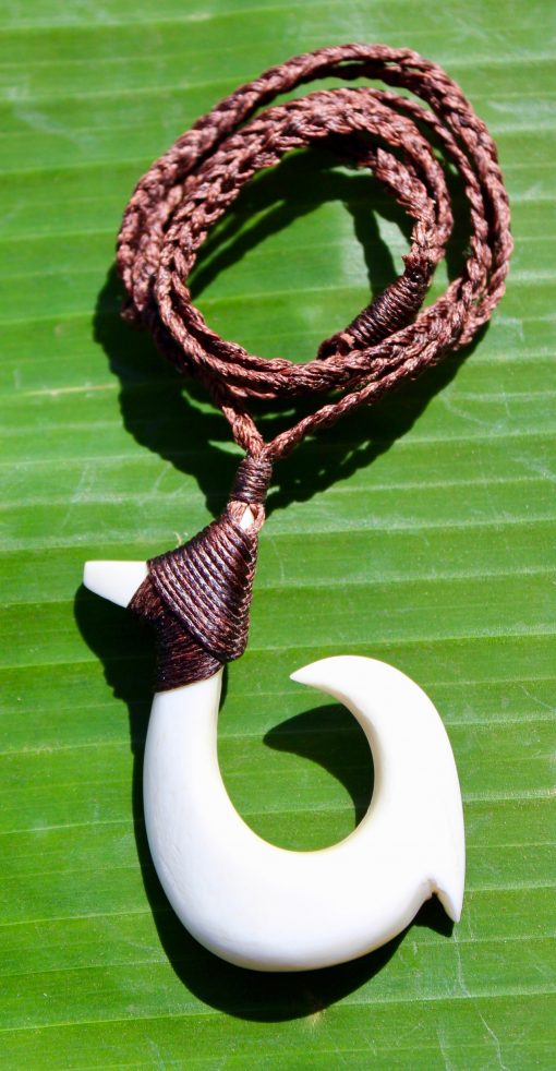 Fish Hook Necklace by Sam Grim - SAM836 - 2