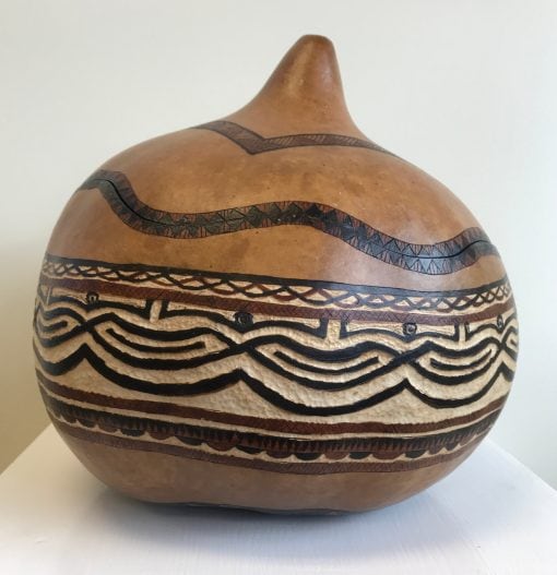 Lapita Gourd Number 3 by Neola Caveny - 2