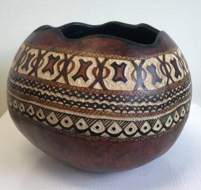 Lapita Gourd Number 4 by Neola Caveny - 2