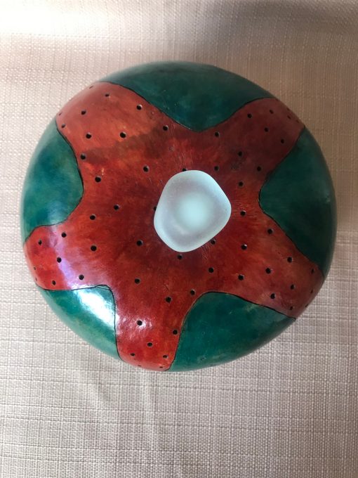 Starfish Bowl Gourd by Nancy Rhoades - 4