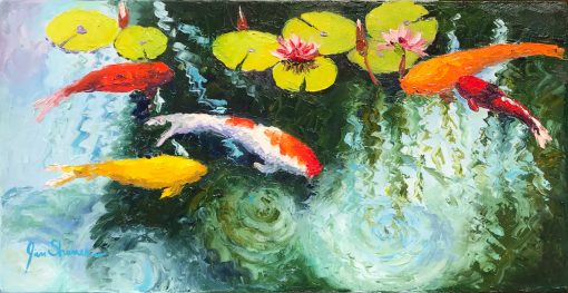 "Upcountry Koi" by Jan Shaner