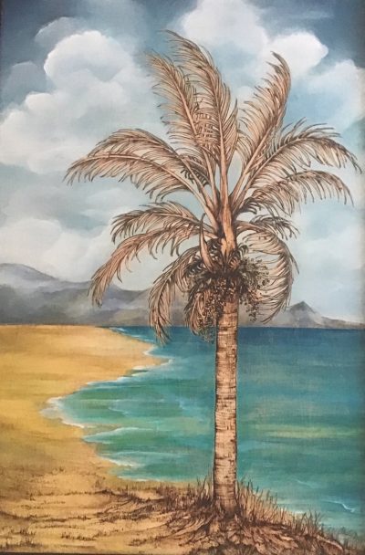 "Tradewinds Palm" by Christine Halton - CH565