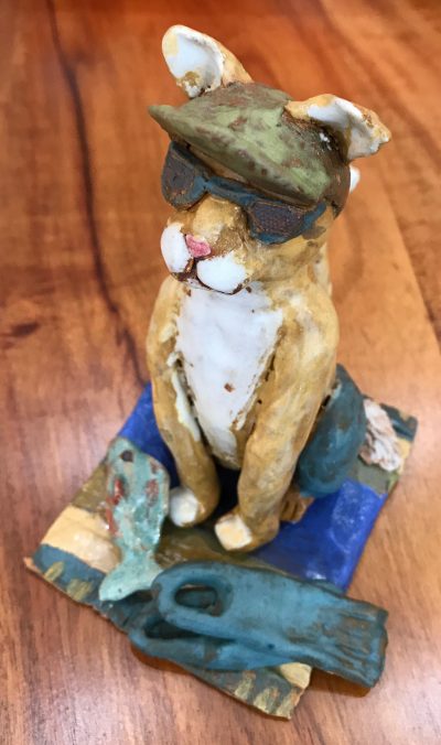 Beach Cat by Robin Fahey Cameron - Example - RFCC85