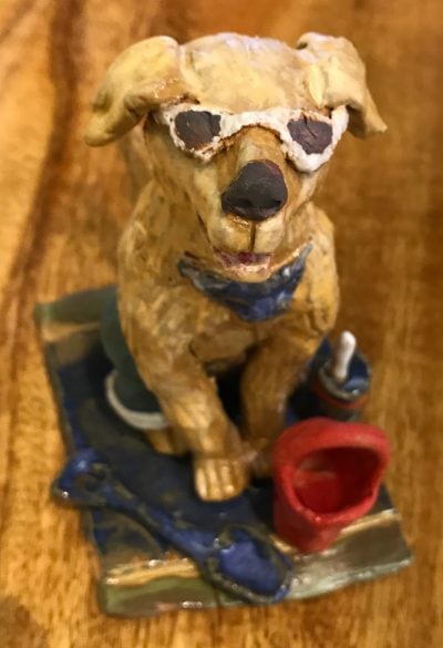 Beach Cat by Robin Fahey Cameron - Example - RFCD85