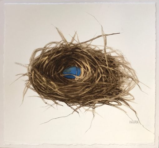 "Nest With One Egg" by Christine Waara - CW201