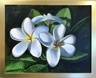 "White Plumeria" by Steve Rinaldi - SMR202