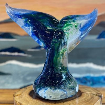 Large Whale Tail, 9.5 Inches by Ryan Staub - RST25