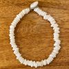 Puka Shell Bracelet by Kanna McCann - White - PANK1489-H