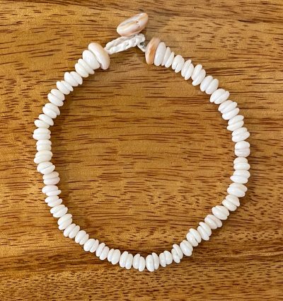 Puka Shell Necklace Puka Shell Lei Kauai Puka Shell Jewelry Rare Shells  Kauai Made Hawaiian Style Gathered Eco Freindly Collected Puka Shell