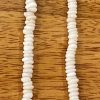 Puka Shell Necklace by Kanna McCann - 17" with Sunrise Shell Drop - PANK1477-M