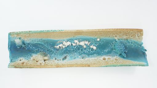 Sea Tray by Lee Plevney - Rectangular - Top View