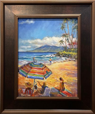 "Beach Time in Napili" by Mort Luby - MOL497