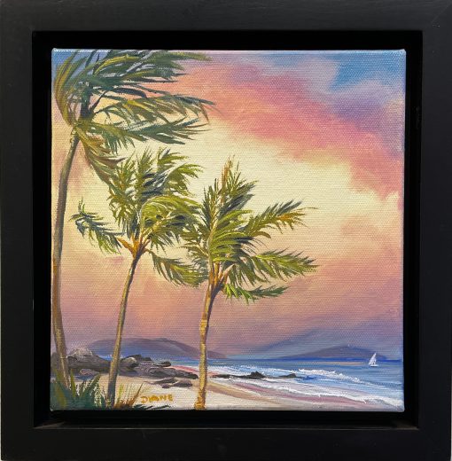 "Holding Palms" by Diane Snoey Appler - DAP387