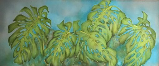 "Monstera Leaves" by Christine Halton - CH592