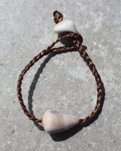 Purple Cone Shell Bracelet by Sam Grim - SAM886