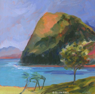 "Kahakuloa Bay" by Ellen Friel