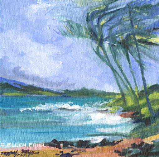 "Keawakapu Palms" by Ellen Friel