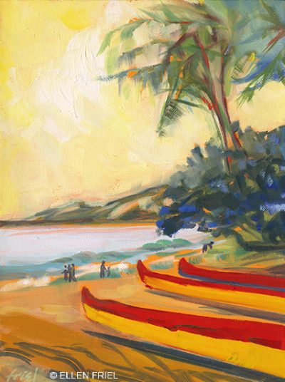 "Kihei Canoe Club" by Ellen Friel