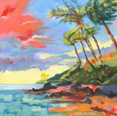 "Maui Palms" by Ellen Friel