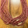 Niʻihau Collectors’ Lei, 33" 7-Strand Mauna Loa by Corey Karleen - Detail, Drop - PANC1056
